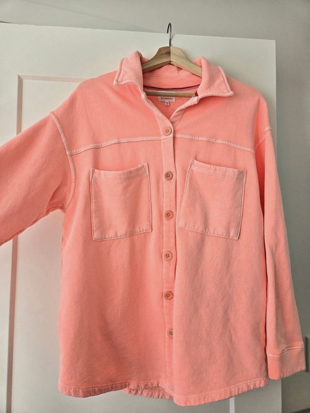 Sundry Button Down Shacket